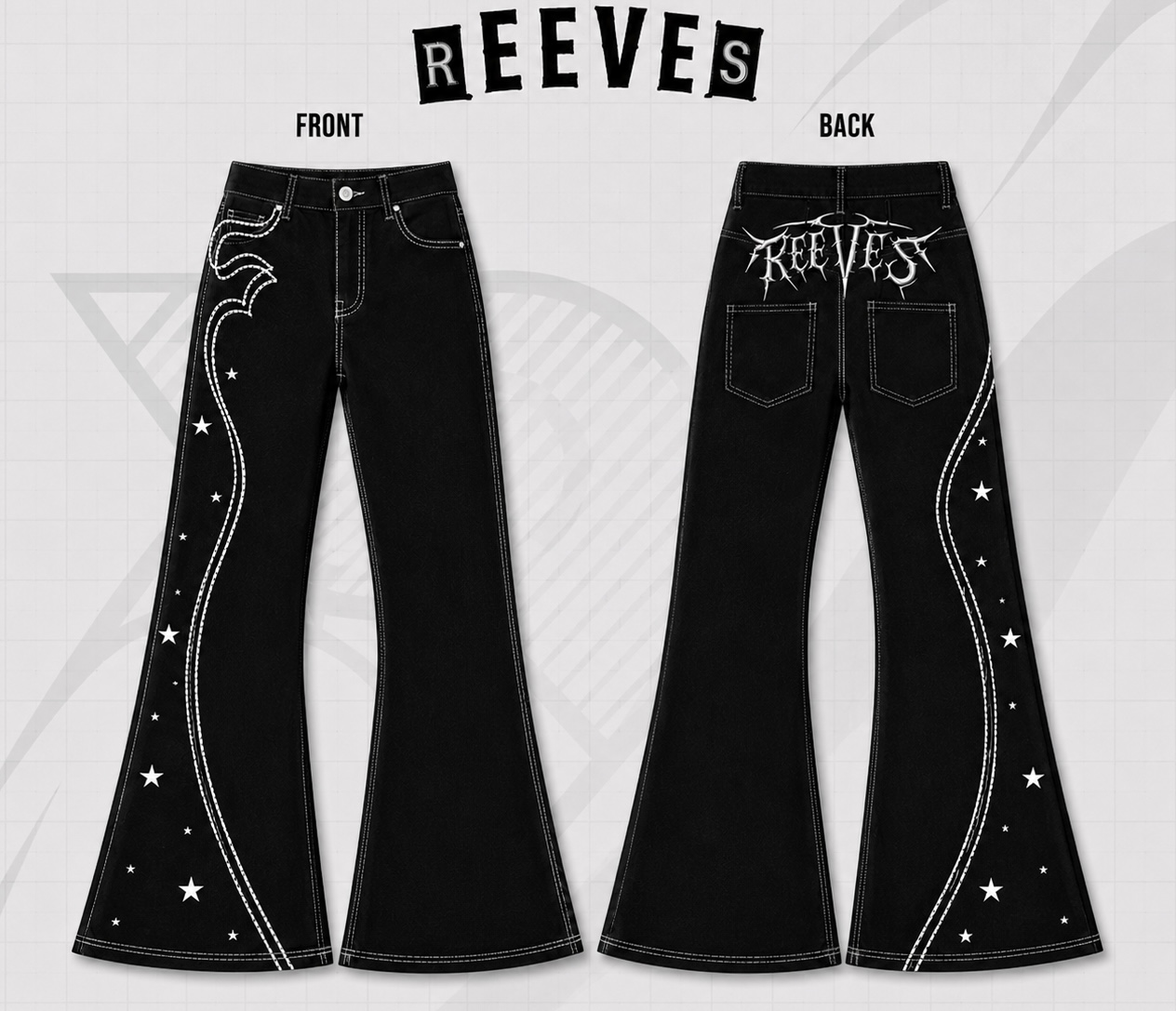 REEVES Nova Denim (White)