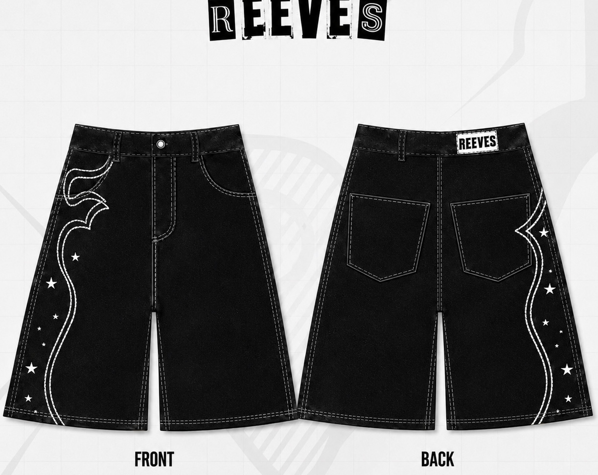 REEVES Nova Denim Jots (White)
